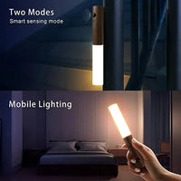 Intelligent Human Body Induction LED Night Light – Rechargeable Wall Light for Corridor, Cabinet, and Toilet thumbnail 4